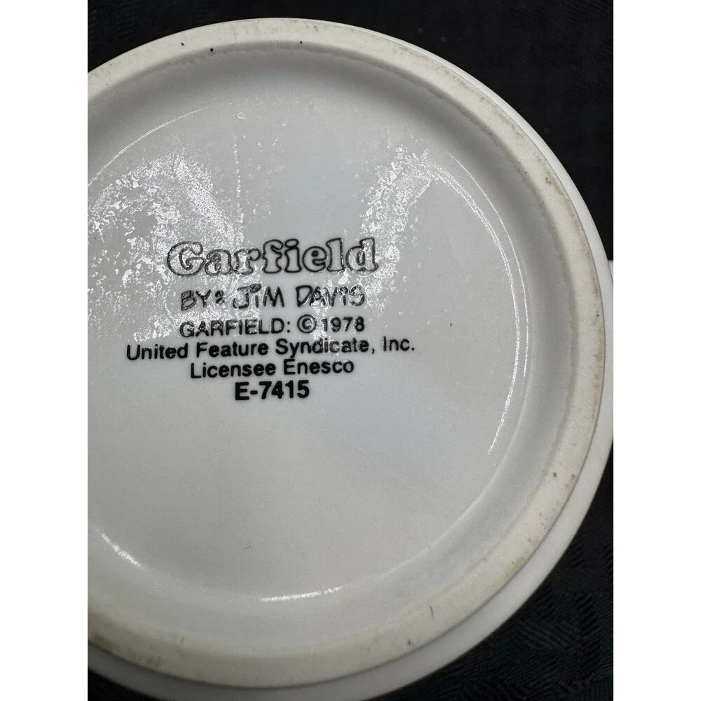 Garfield by Jim Davis Coffee Mug Cup 1978